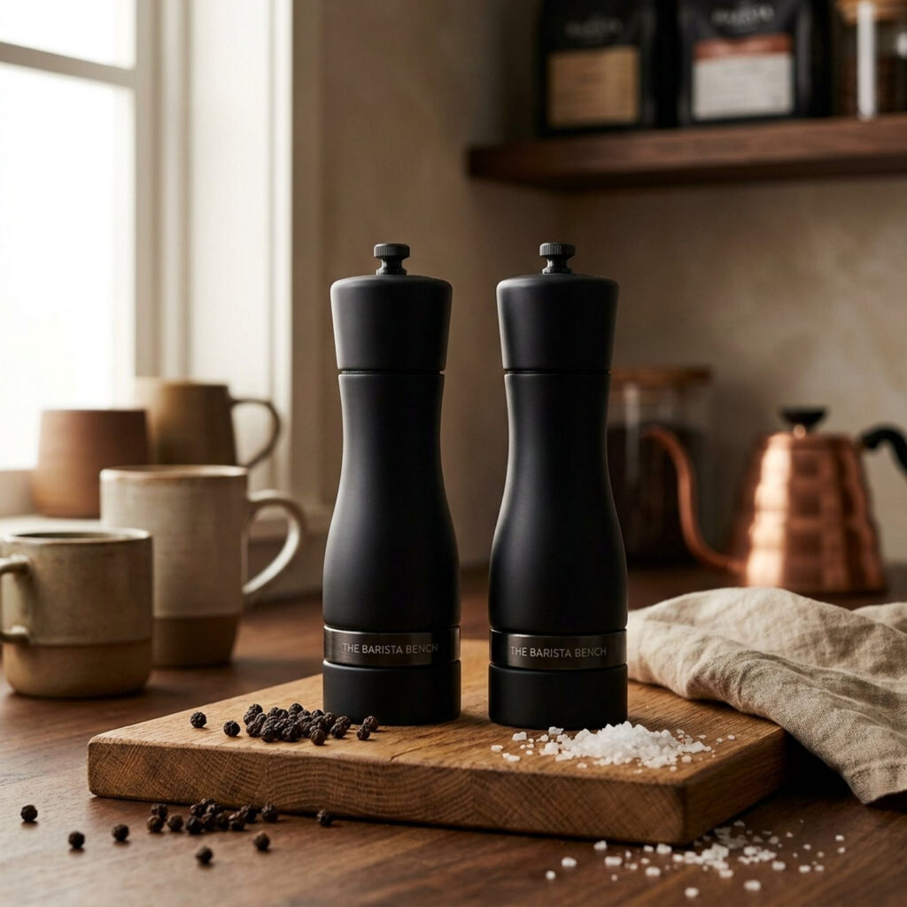 Craft Matte Black Adjustable Pepper Grinder