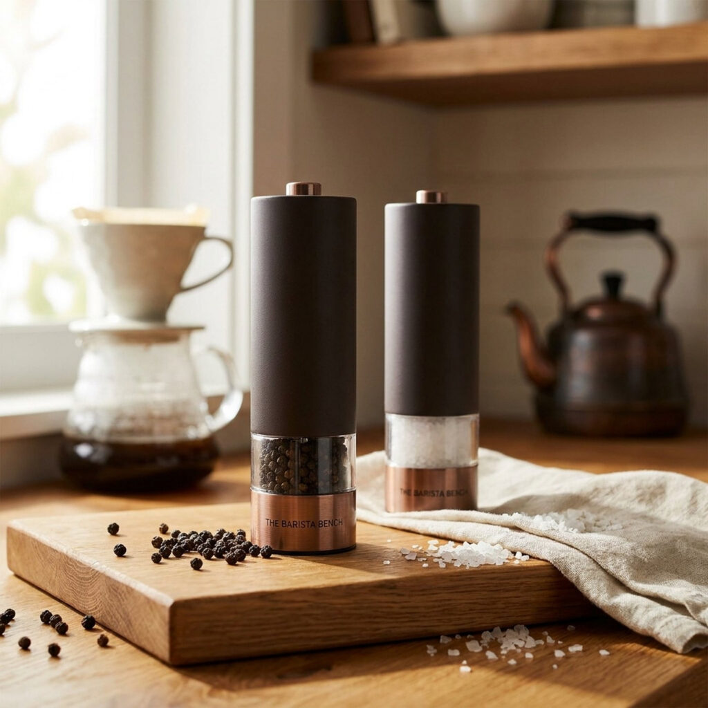 Origin Powder-Coated Steel Electric Pepper Mill