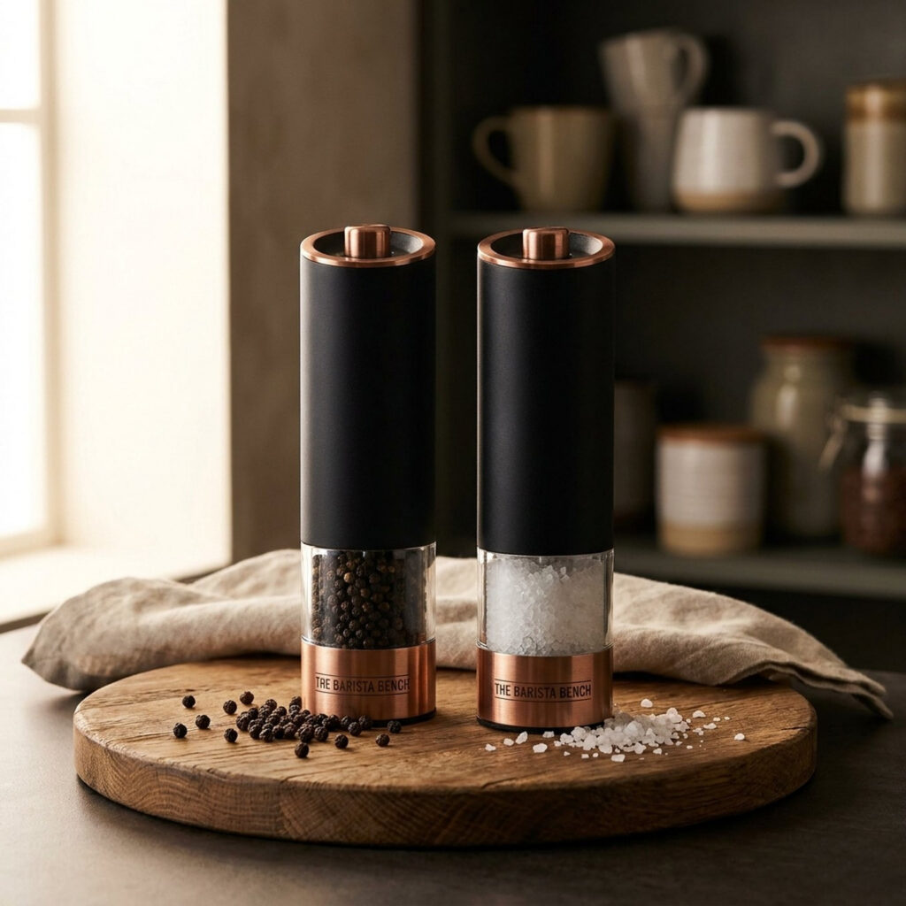 Heritage Powder-Coated Steel Gravity Electric Mill