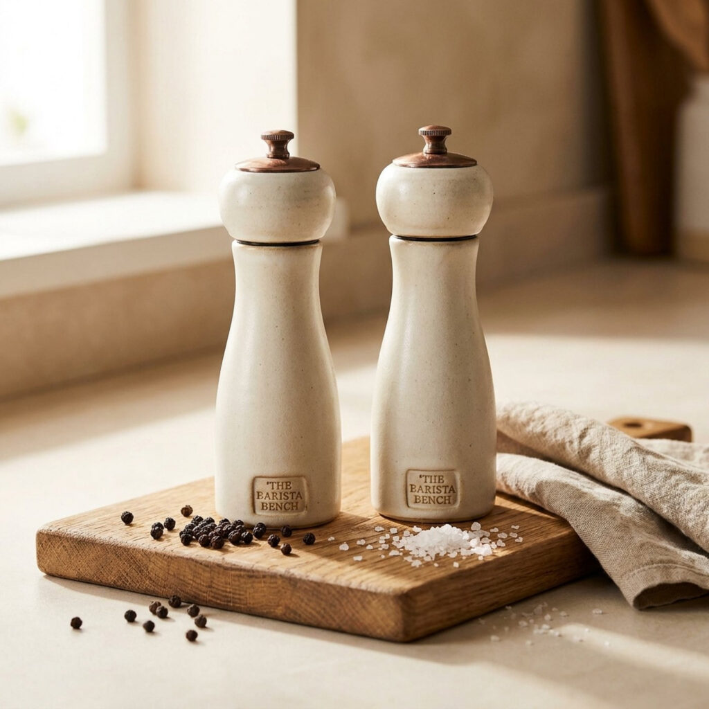 Everyday Stoneware Electric Pepper Mill