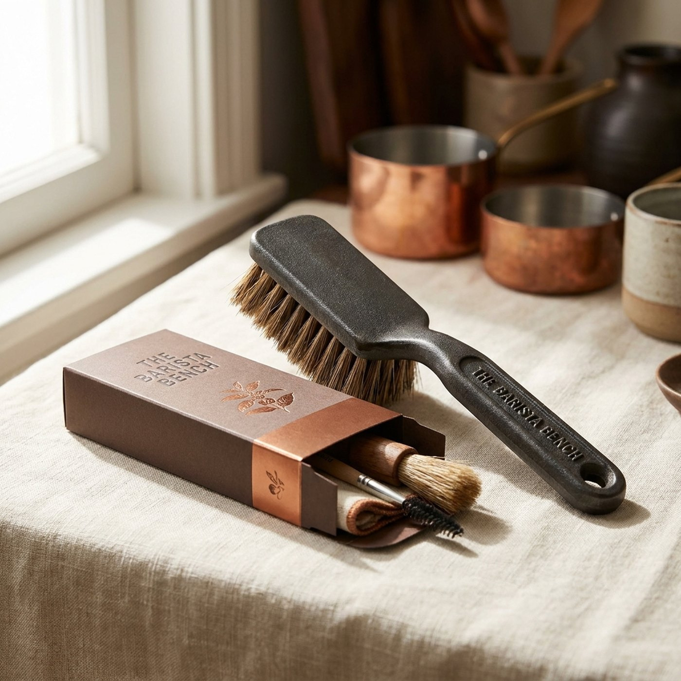 Studio Cast Iron Cleaning Brush Set