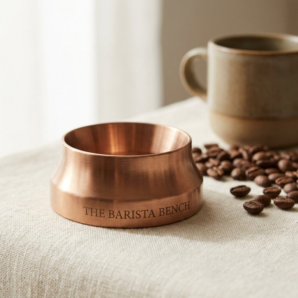 Origin Brushed Copper Portafilter Funnel