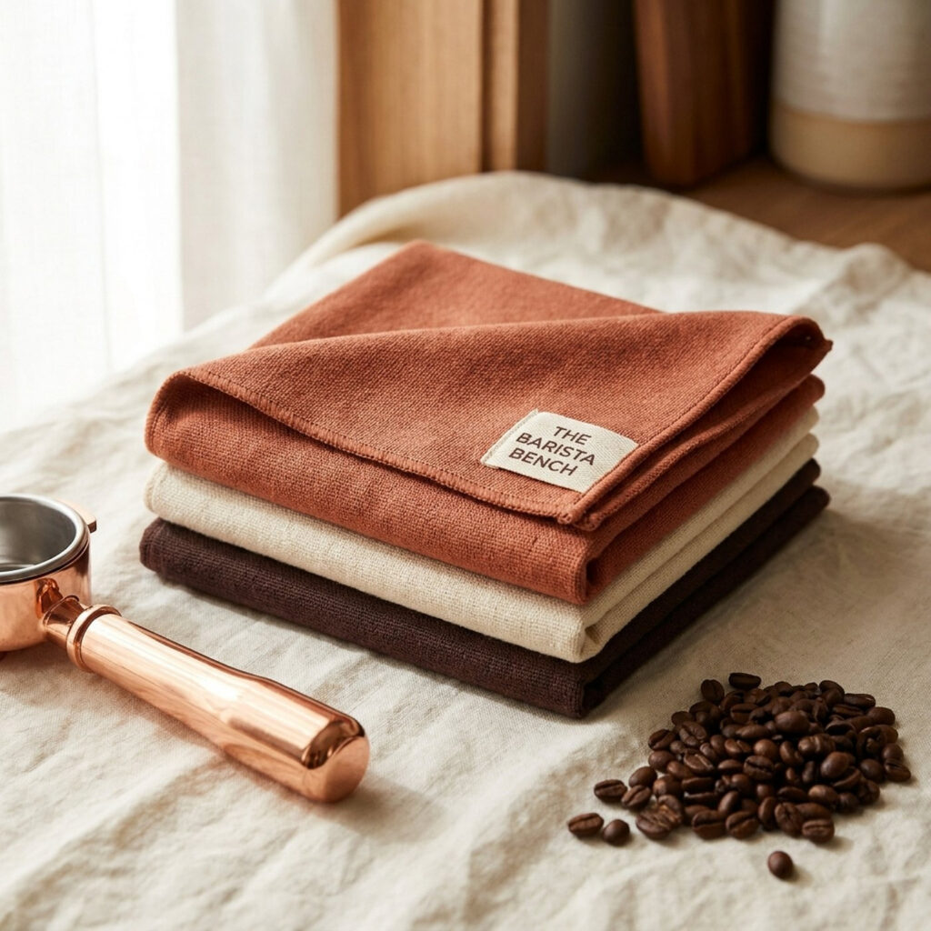 Copperline Brass Barista Cloth Set