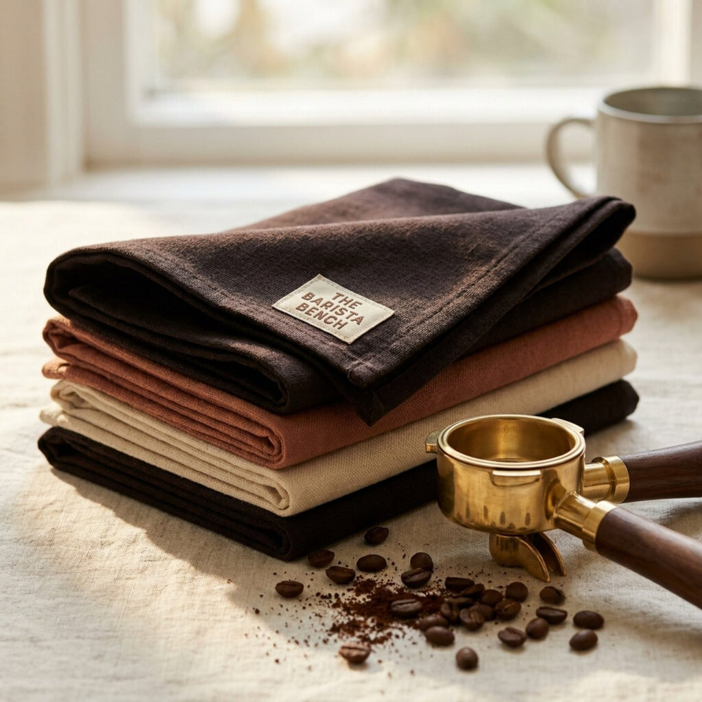 Field Brass Barista Cloth Set