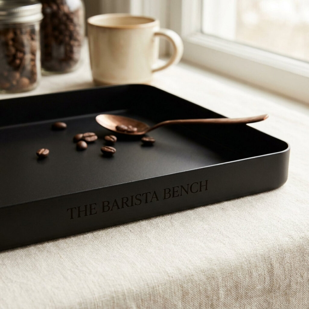 Craft Matte Black Serving Tray