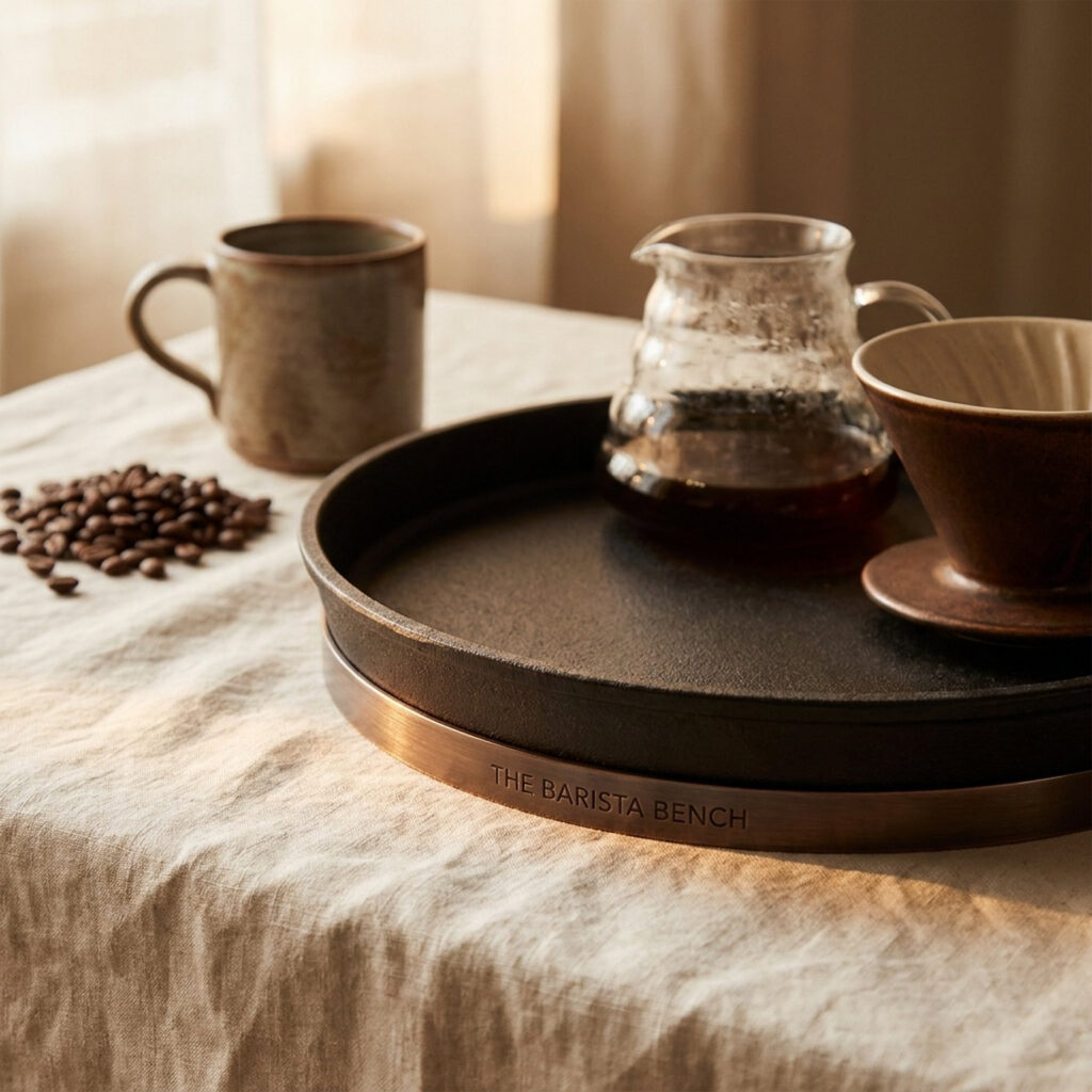 Roastery Serving Tray — Cast Iron