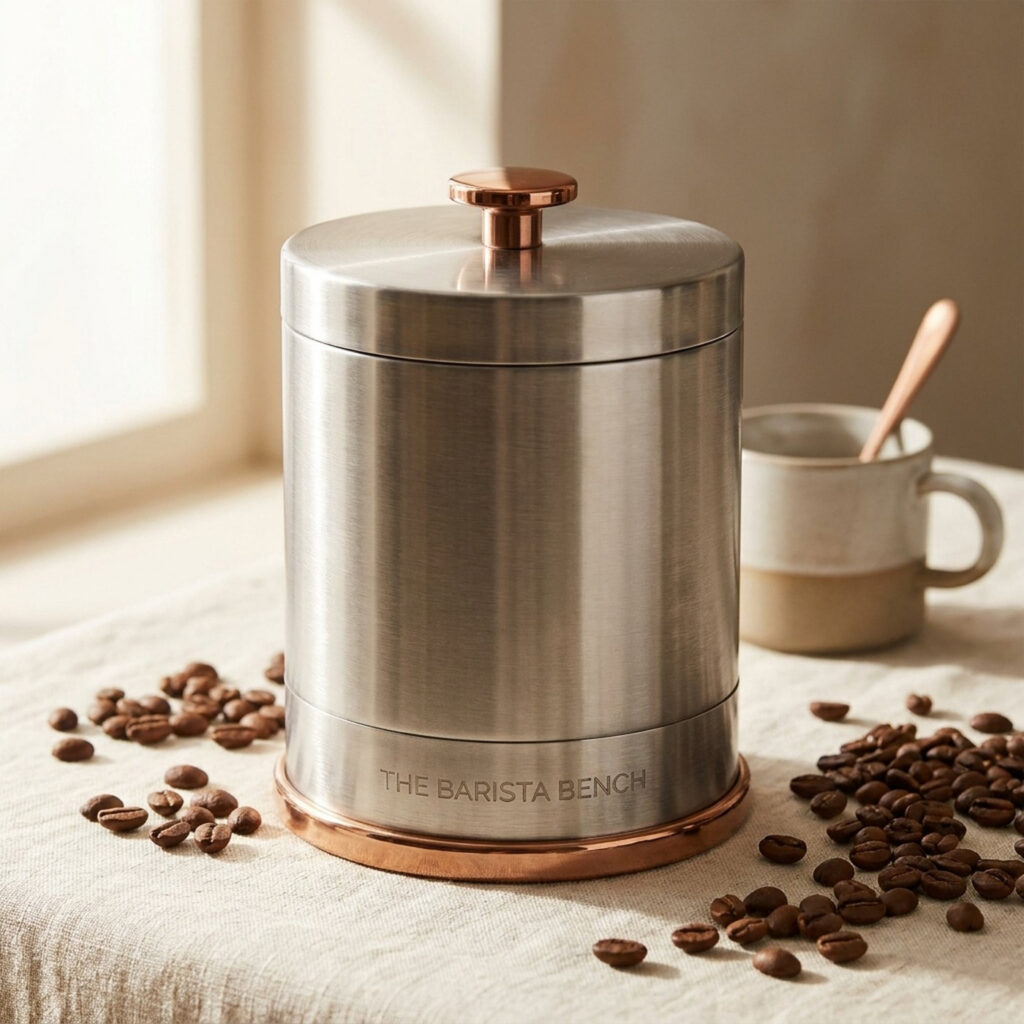 Heritage Stainless Steel Bean Storage Vault