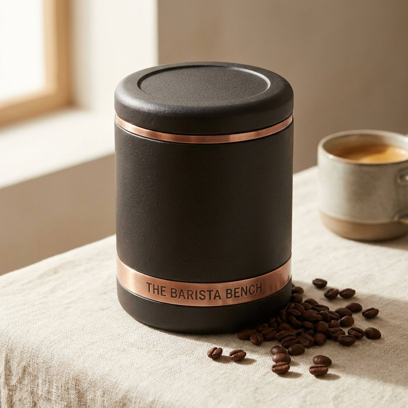Copperline Cast Iron Bean Storage Vault