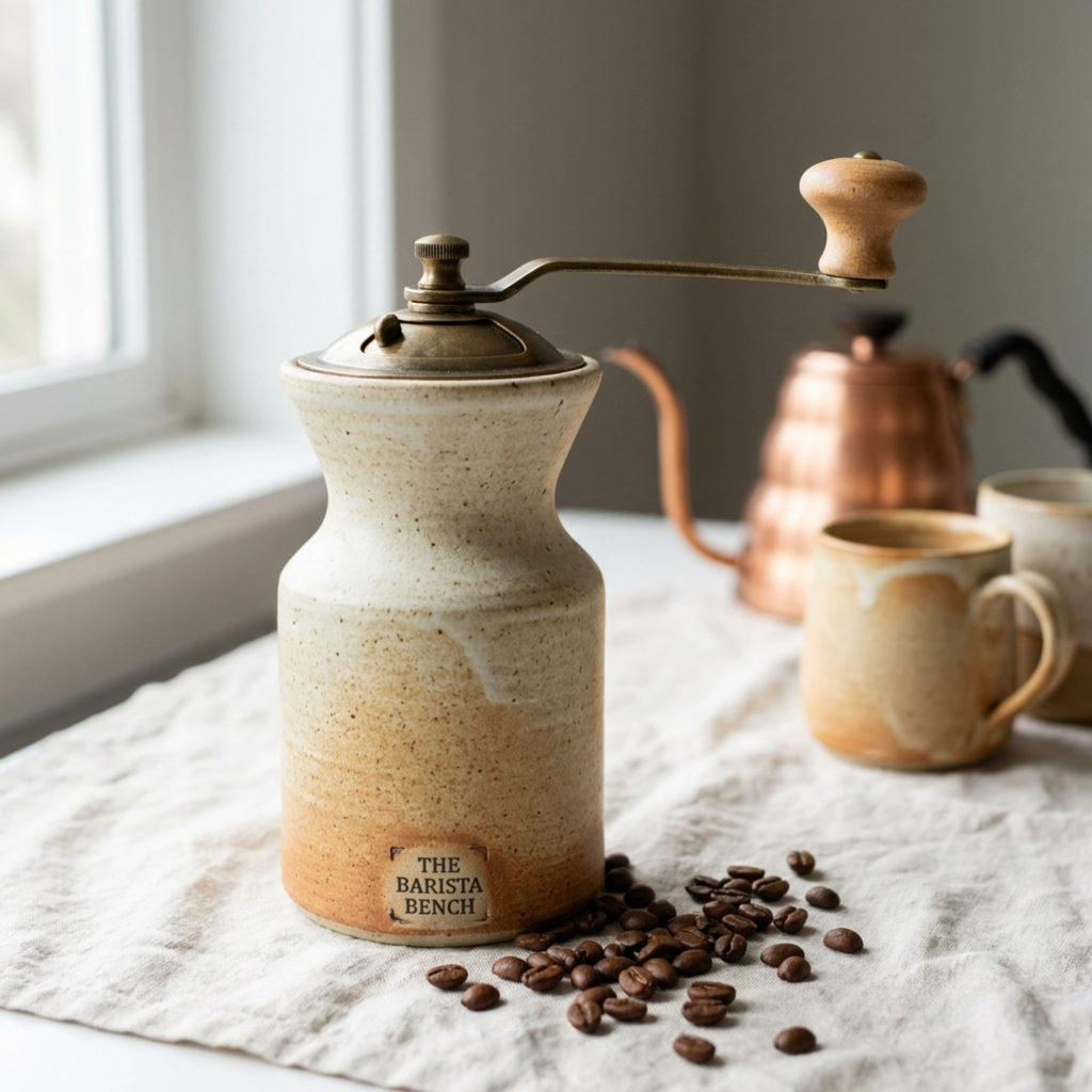 Heritage Stoneware Flat-Burr Grinder