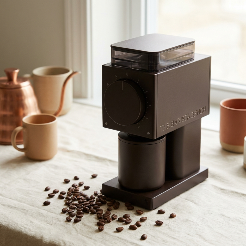 Heritage Powder-Coated Steel Electric Burr Grinder