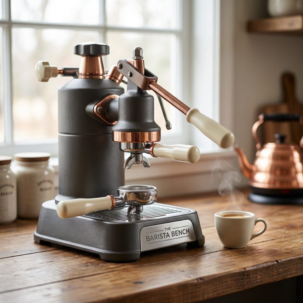 Studio Cast Iron Lever Espresso Machine