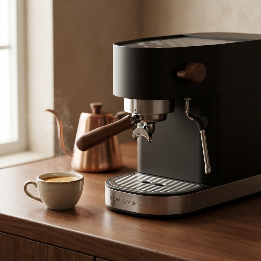 Studio Powder-Coated Steel Dual-Boiler Espresso Machine